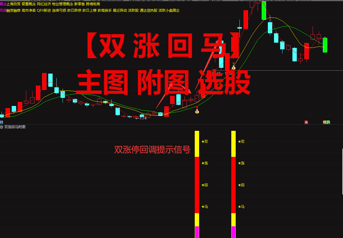 双涨回马 电脑+手机版 1主+1副+1选