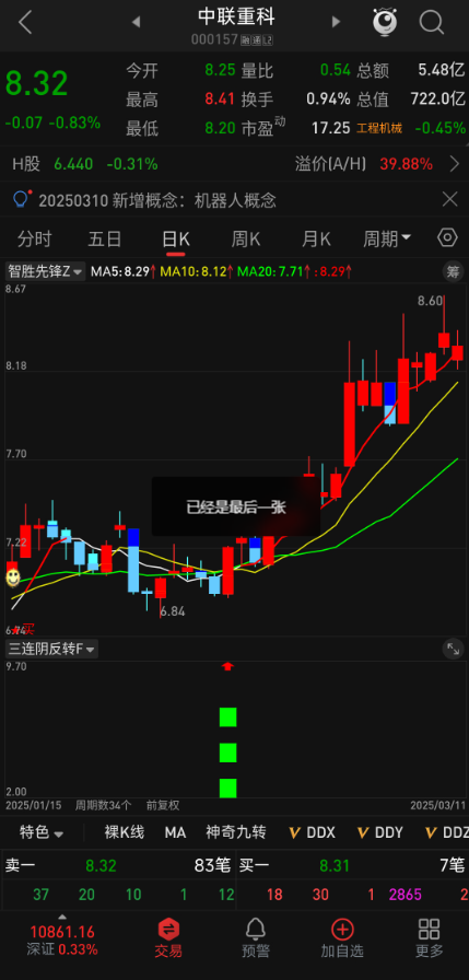 跟上潮流！【三阴反转】抓住三根阴线后反转信号