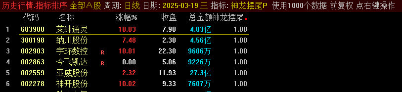 【神龙摆尾竞价排序】揭秘通达信隐藏算法:这个排序指标如何优化你的早盘分析? 【神龙摆尾竞价排序】揭秘通达信隐藏算法:这个排序指标如何优化你的早盘分析?