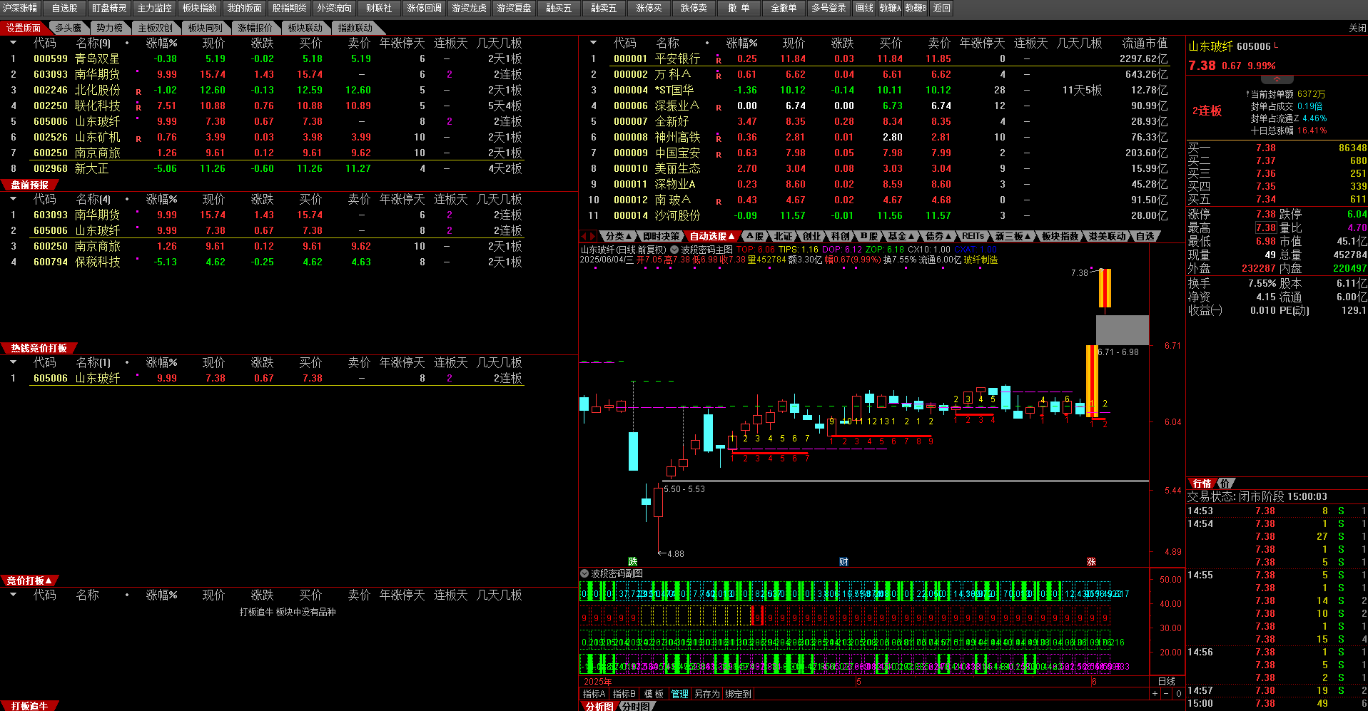 短线打板必备!【打板三剑客】竞价打板 + 全天回测,盘前预报早布局 短线打板必备!【打板三剑客】竞价打板 + 全天回测,盘前预报早布局