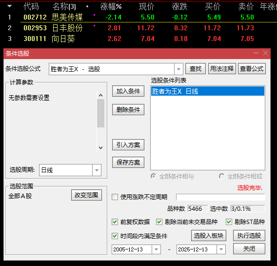 惊了!20年零失误的通达信【胜者为王】指标套装,信号一出就躺赢 惊了!20年零失误的通达信【胜者为王】指标套装,信号一出就躺赢