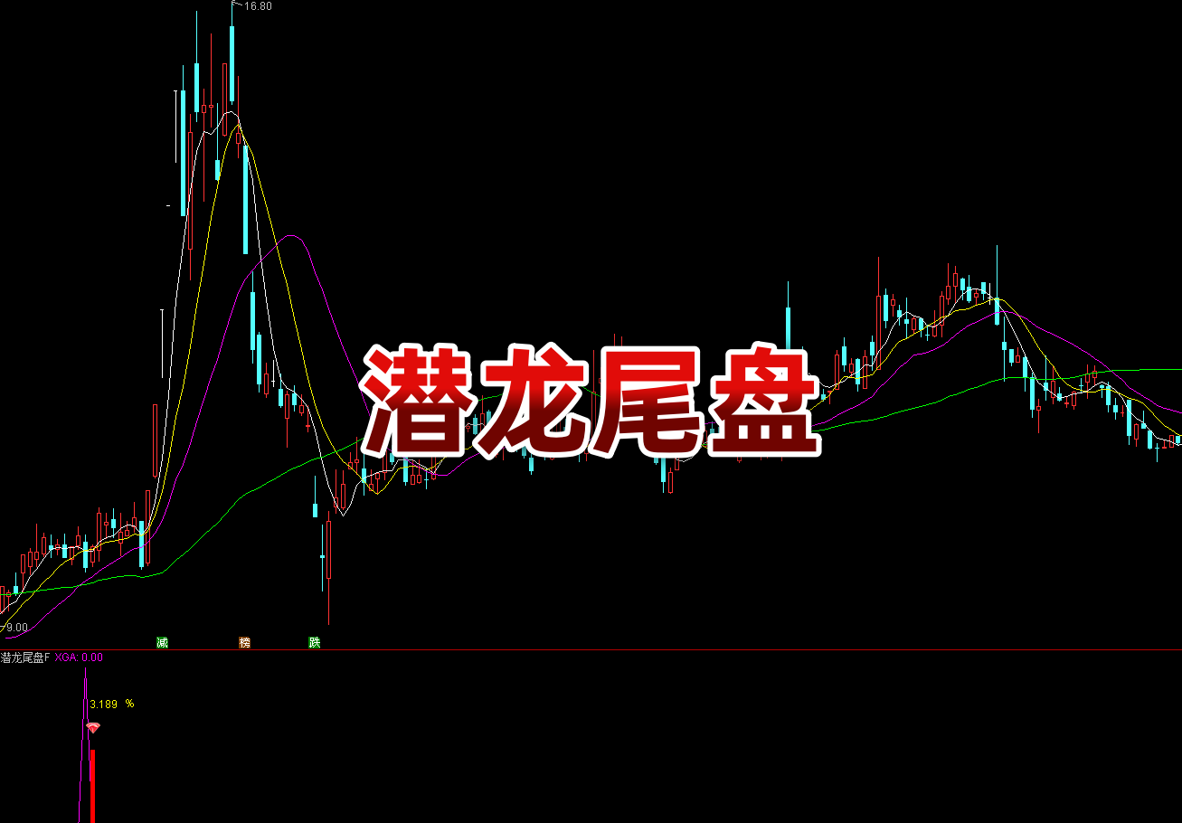 【潜龙尾盘】副选 精准抓主力洗盘尾巴！高胜率少信号，主升浪信号一触即发